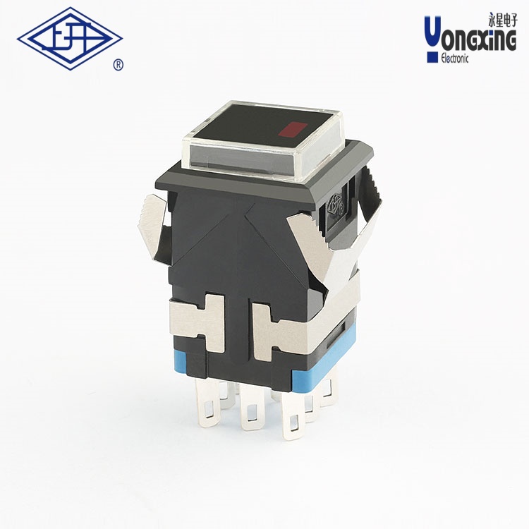 KD2點(diǎn)發(fā)光黑色按鈕開關(guān)