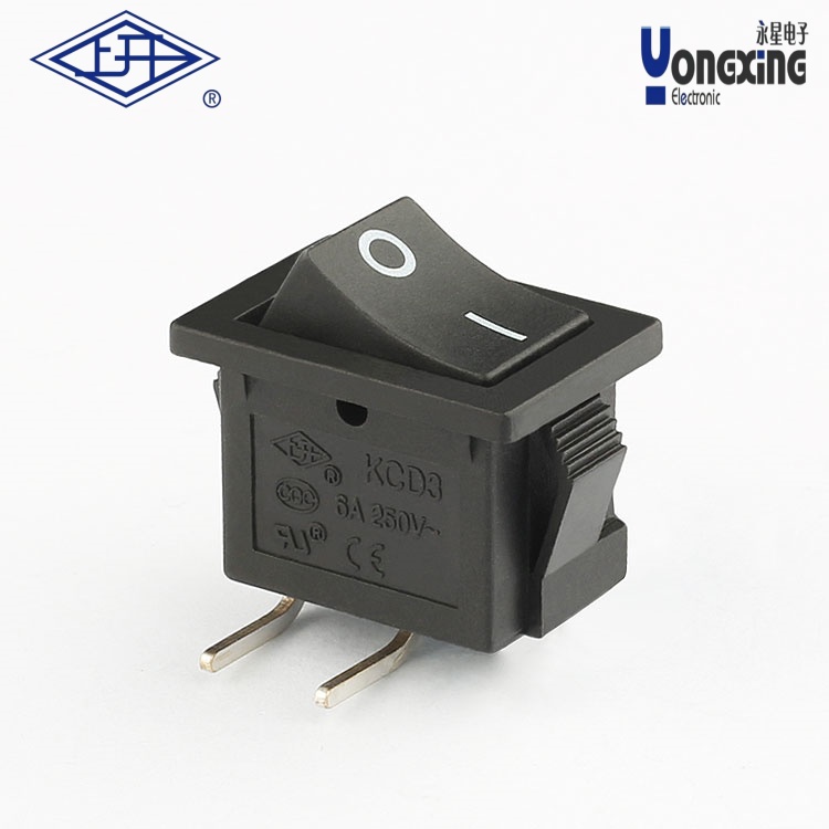 KCD3斜角黑色船型開關(guān)