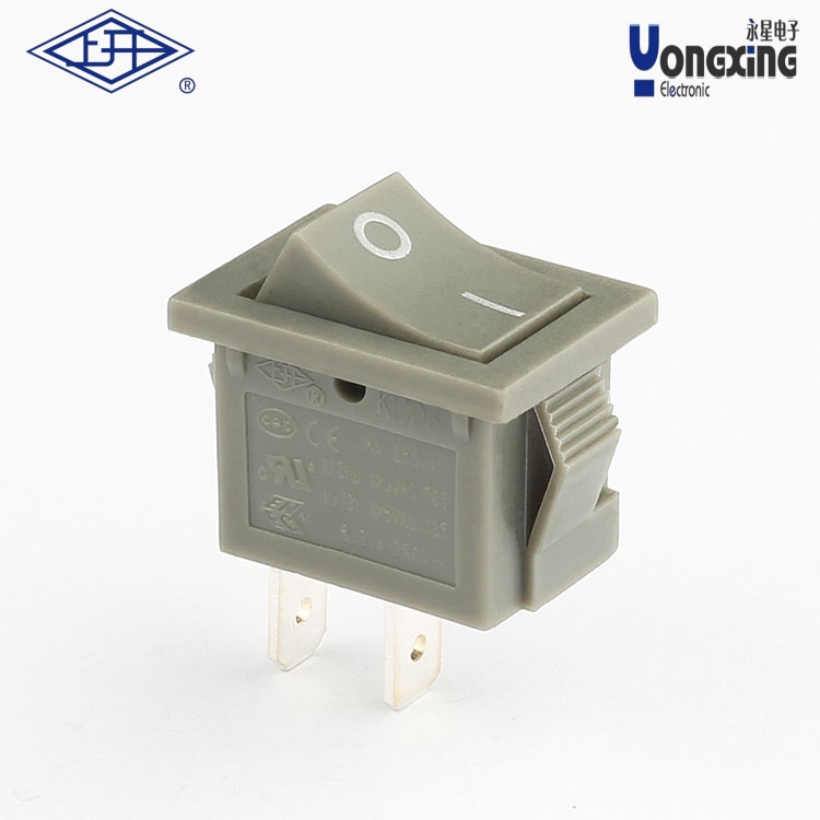 KCD3兩個腳灰色船型開關(guān)