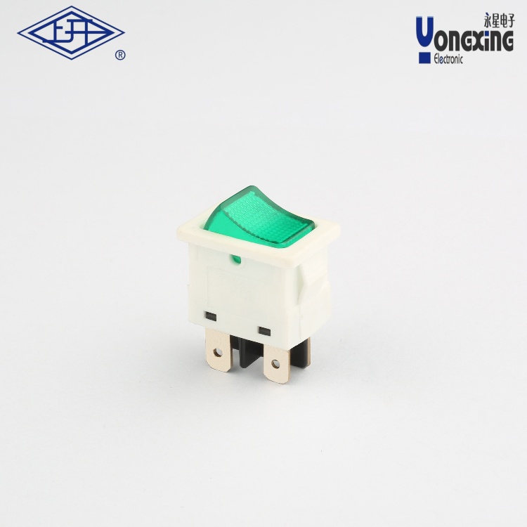 KCD6四角綠燈船型開關(guān)