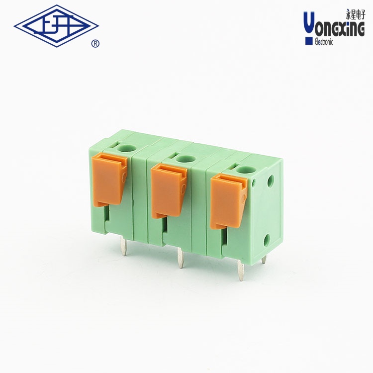 YX彈簧式PCB接線端子