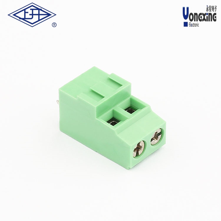 YB螺釘式PCB兩層兩針接線端子