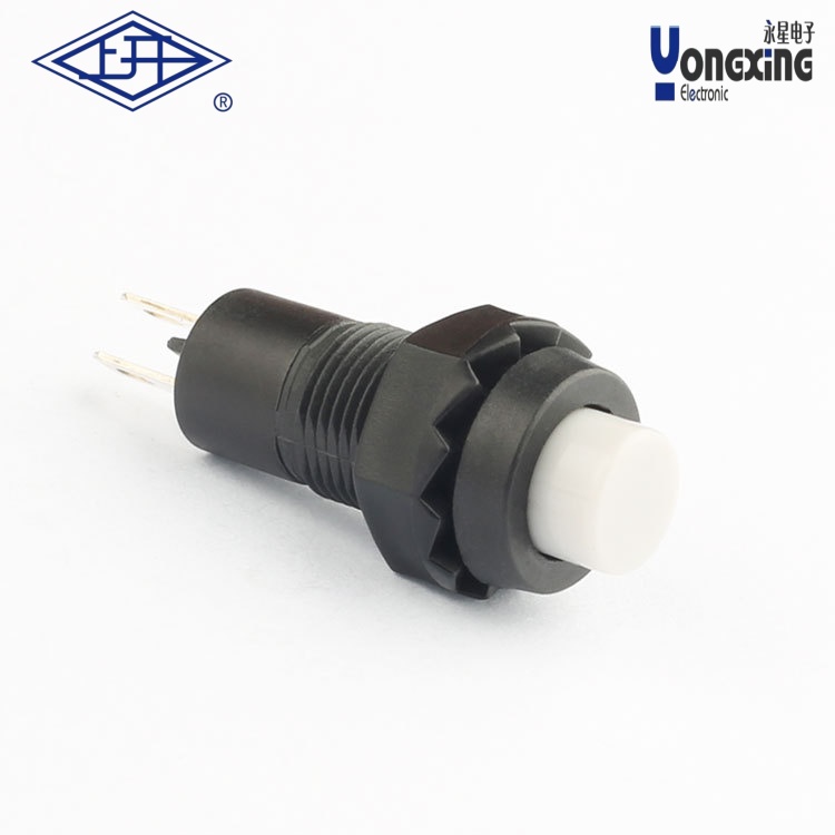 KA1A單極無鎖白色按鈕開關(guān)